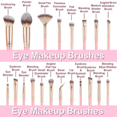 GZIXBDA close-up of ultra-soft bristles for smooth blending