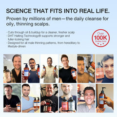 Hair Labs back label close-up listing ingredients and usage directions for transparency