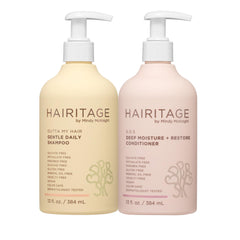 Hairitage front packaging showing clean design and product benefits