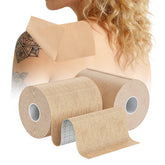 HAIRUNFU front packaging showing two rolls and benefits for concealment