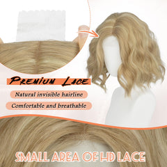 Haloo lace hairline detail demonstrating realistic edge and seamless blend