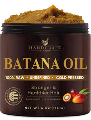 Handcraft Blends jar front view showing raw batana oil paste and nourishing benefit