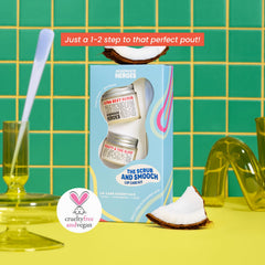Handmade Heroes silicone applicator brush in hand, shows easy, mess-free application