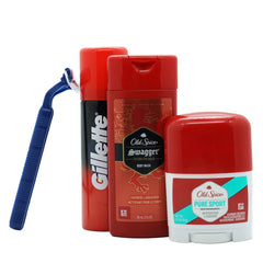 Handy Solutions antiperspirant and shaving foam detail for long-lasting freshness