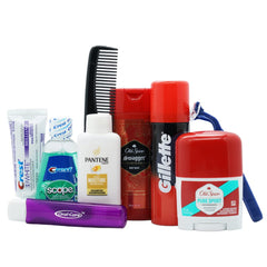 Handy Solutions shampoo and body wash close-up showing brand and hydration benefit