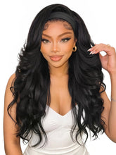 HANNE front view showing voluminous 26-inch flip curls and instant glamour