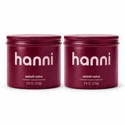 HANNI front packaging showing two 250 mL jars, clear value and tidy design