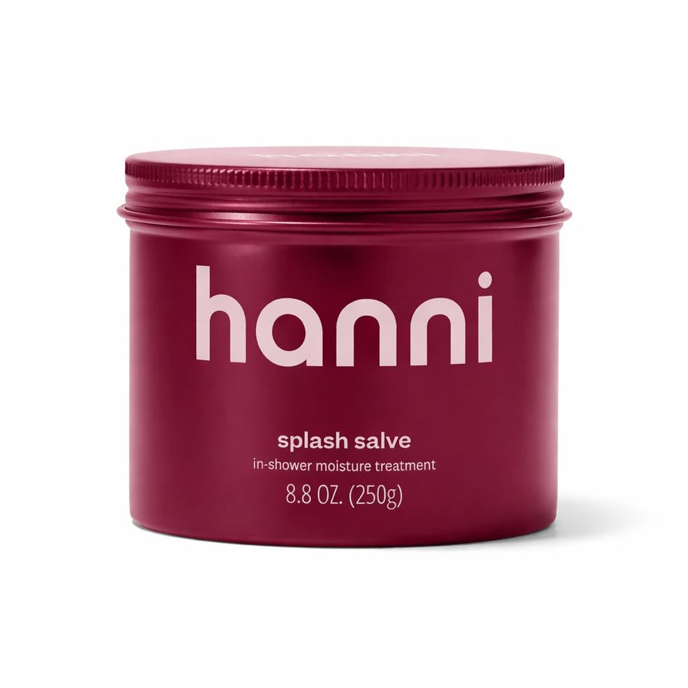 HANNI Splash Salve front packaging showing product identity and ease