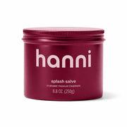 HANNI Splash Salve front packaging showing product identity and ease