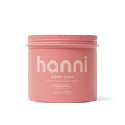 HANNI jar front view showing clean packaging and fragrance-free benefit