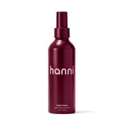 HANNI front packaging showing bottle and product name, highlights portability