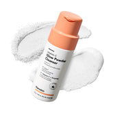 Hanskin front bottle of Vitamin C Glow Powder Cleanser showing clean branding and size