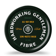 Hardworking Gentlemen front tin showing product and brand benefits