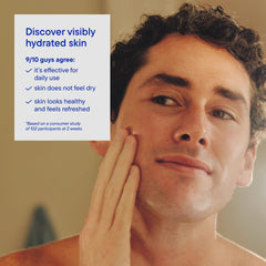 Harry's creamy lather texture close-up showing gentle foam that cleans without stripping