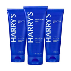 Harry's front packaging three-pack showing product and value benefit