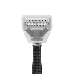 Harry's travel blade cover detail protecting razor edges for safe packing