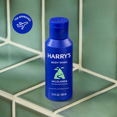 Harry's Wildlands close-up of rich lather texture showing gentle cleansing action