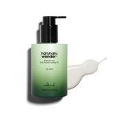 HARUHARU front bottle view showing clean packaging and daily oil benefit