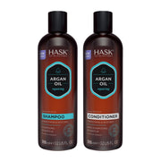 HASK front packaging showing shampoo and conditioner, promotes nourishing repair