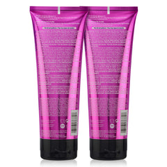 HASK applying cream to wet curls, helps define and reduce frizz