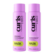 HASK front packaging showing both bottles and set benefits
