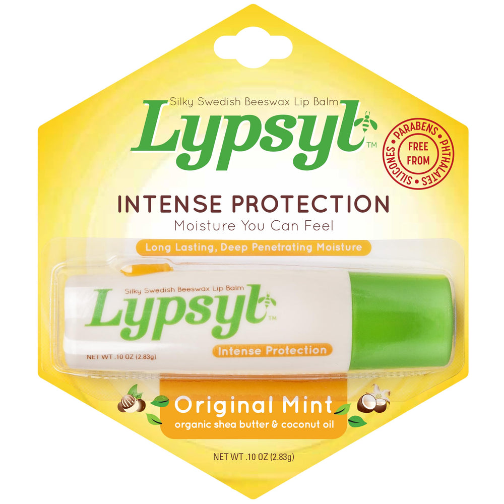 HATOLDLIY Lypsyl pack front view showing ten mint tubes and clear labeling for convenience