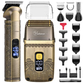 Hatteker front view kit showing all attachments and storage benefit