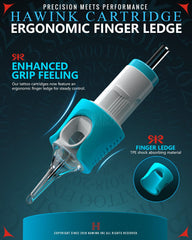 HAWINK finger ledge detail with membrane preventing ink backflow