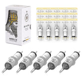 HAWINK front packaging with 50 cartridges, sterile storage and clear labeling