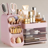 HBlife front view showing neat organized cosmetics and easy access