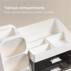 HBlife organizer brush slots close-up keeping brushes upright and protected