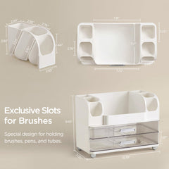 HBlife open drawer detail showing smooth slide and organized small items