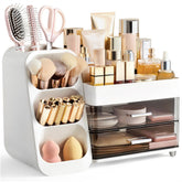 HBlife organizer front view showing compartments and tidy layout benefit