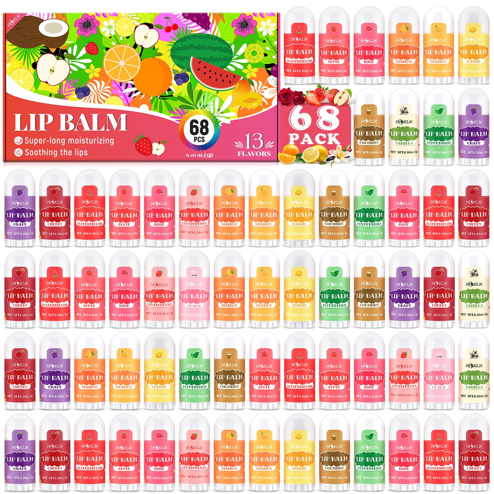 HCKLM front packaging showing the full 68-pack and flavor variety