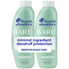 Head & Shoulders twin pack front view showing fragrance-free benefit