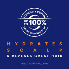 Head & Shoulders clinical shampoo lather closeup demonstrating effective cleansing