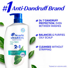 Head & Shoulders back label and ingredients list, showing active zinc pyrithione