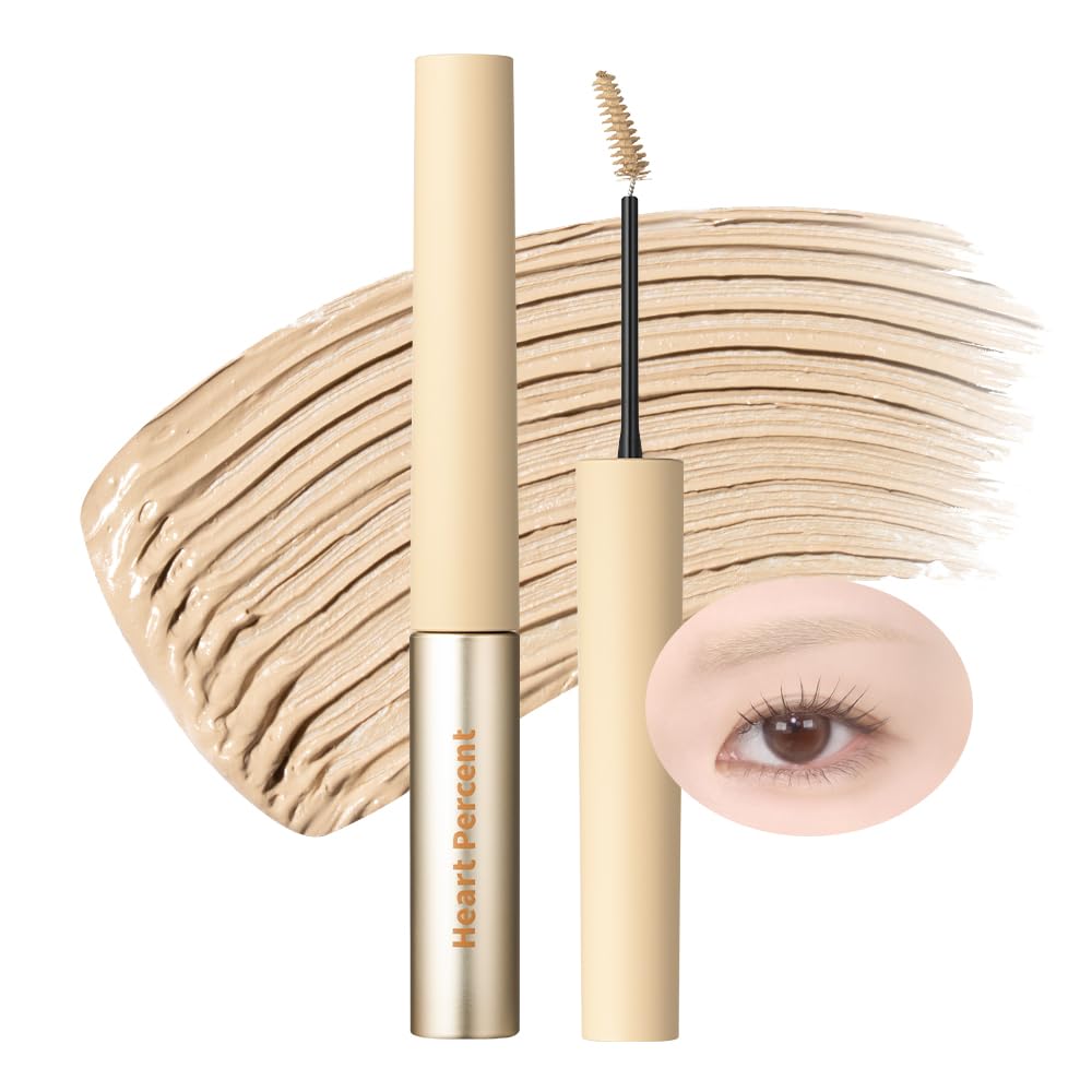 Heart Percent tube front view showing pale blonde shade and compact size benefits