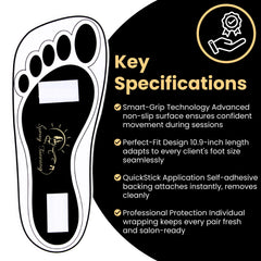 HeeStar non-slip sole detail demonstrating secure grip for safe short walking