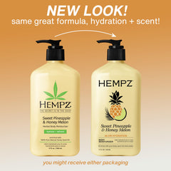 Hempz creamy lotion texture close-up showing smooth absorbent finish