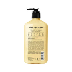 Hempz label close-up highlighting product details and clean formulation
