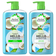 Herbal Essences bottle front packaging showing label and color, highlights hydration