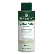 Herbatint front packaging showing color-safe shampoo benefits