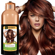 HERBBY front packaging showing auburn brown color and benefits