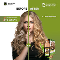 HERBBY label closeup highlighting nine herbal extracts and gentle formula