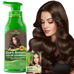Herbishh front packaging showing bottle and label with clear benefits