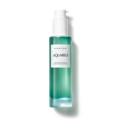 HERBIVORE Aquarius front bottle showing pump and label for clean routine