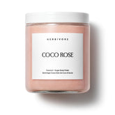 HERBIVORE front jar view showing clean packaging and size benefit