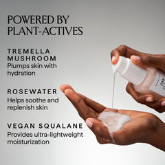 HERBIVORE Pink Cloud texture close-up highlighting smooth jelly-cream hydration