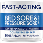 Hermon front packaging showing product name and purpose, clear caregiving benefit